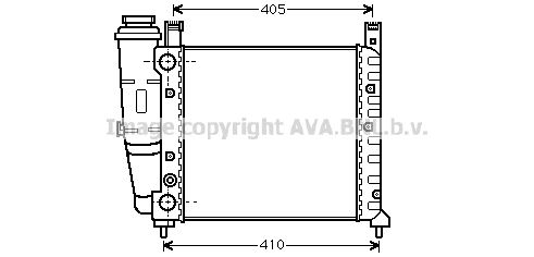 AVA QUALITY COOLING Radiators, Motora dzesēšanas sistēma FT2076